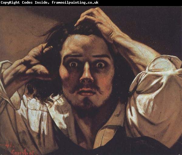 Gustave Courbet Self-Portrait The Desperate Man
